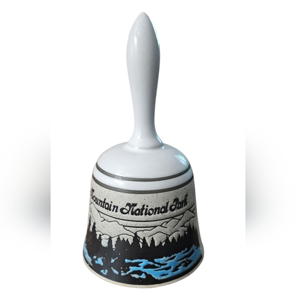 Rocky Mountain National Park - Ceramic Bell Nature Scene Retro Collectible​​​ - Picture 2 of 6